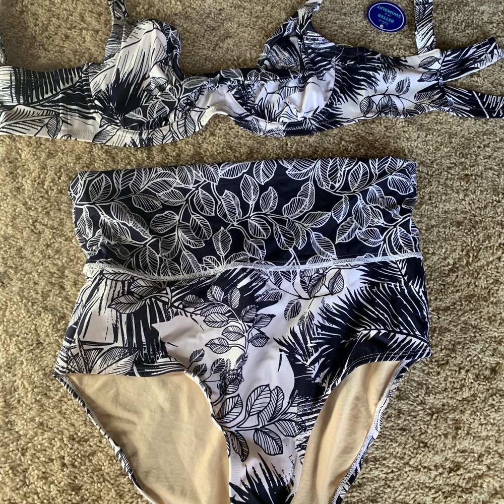 High waisted bikini